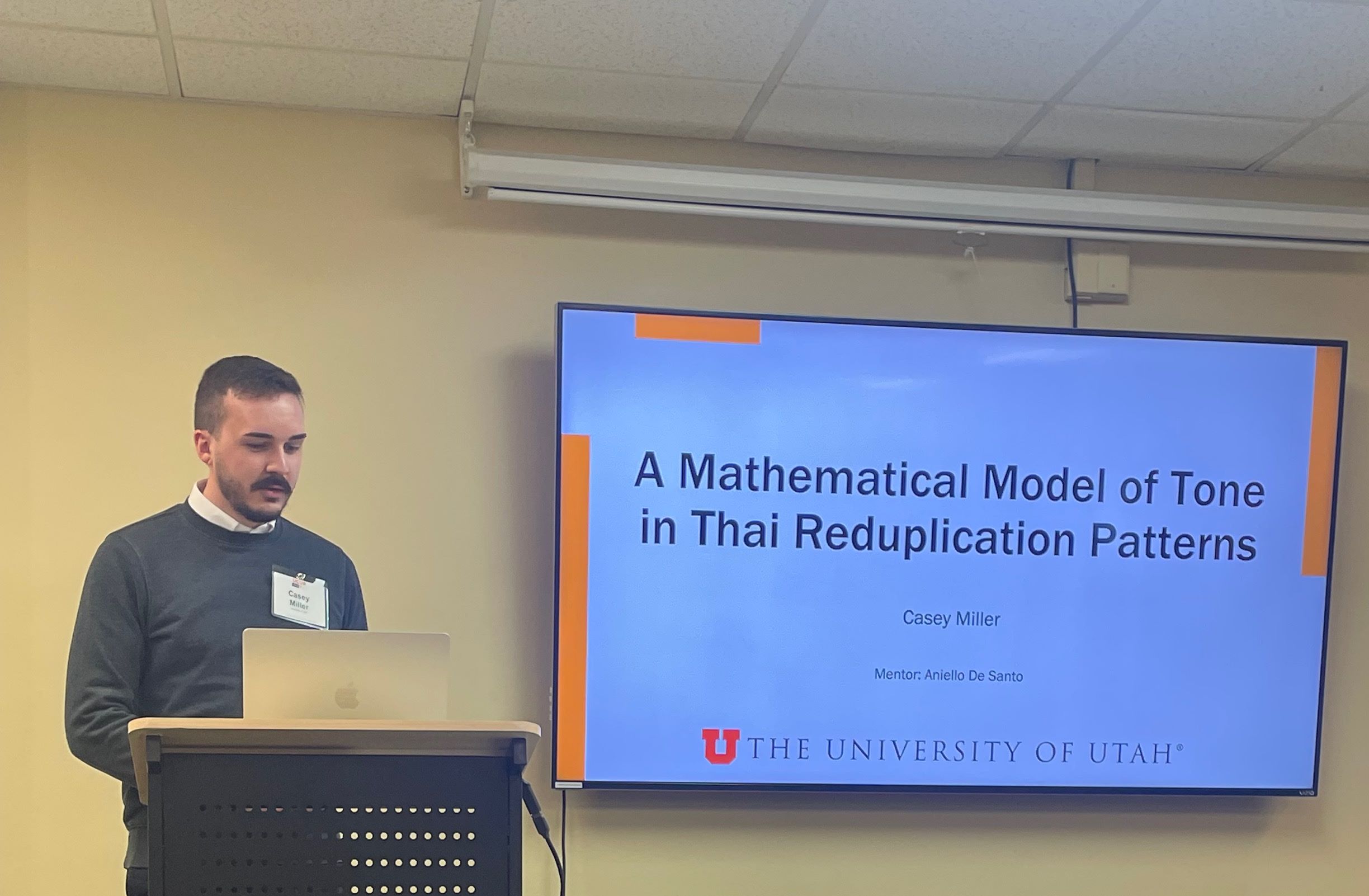 Casey Miller - Mathematical Models of Tone in Thai Reduplication Patterns